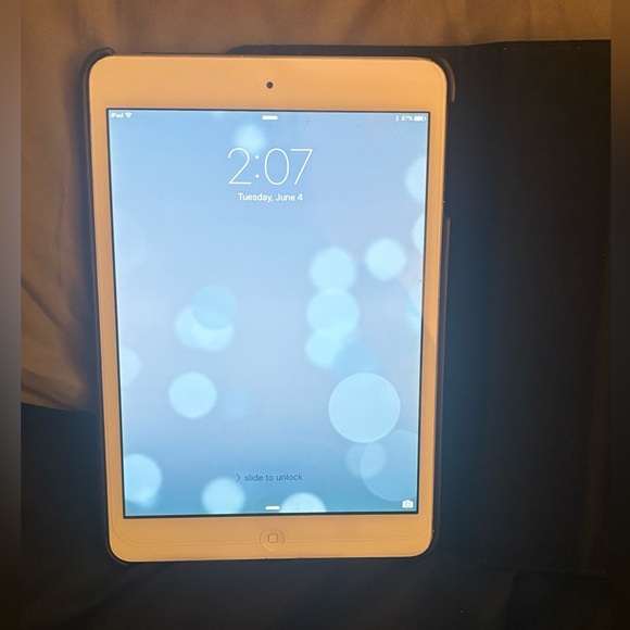 iPad mini with case and protector screen on - Picture 7 of 9